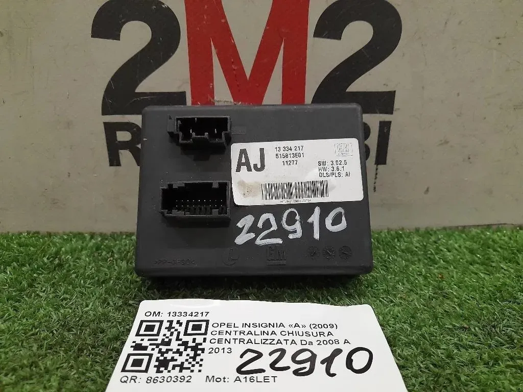 Centralina Chiusura Centralizzata 13334217 Opel Insignia A 2009