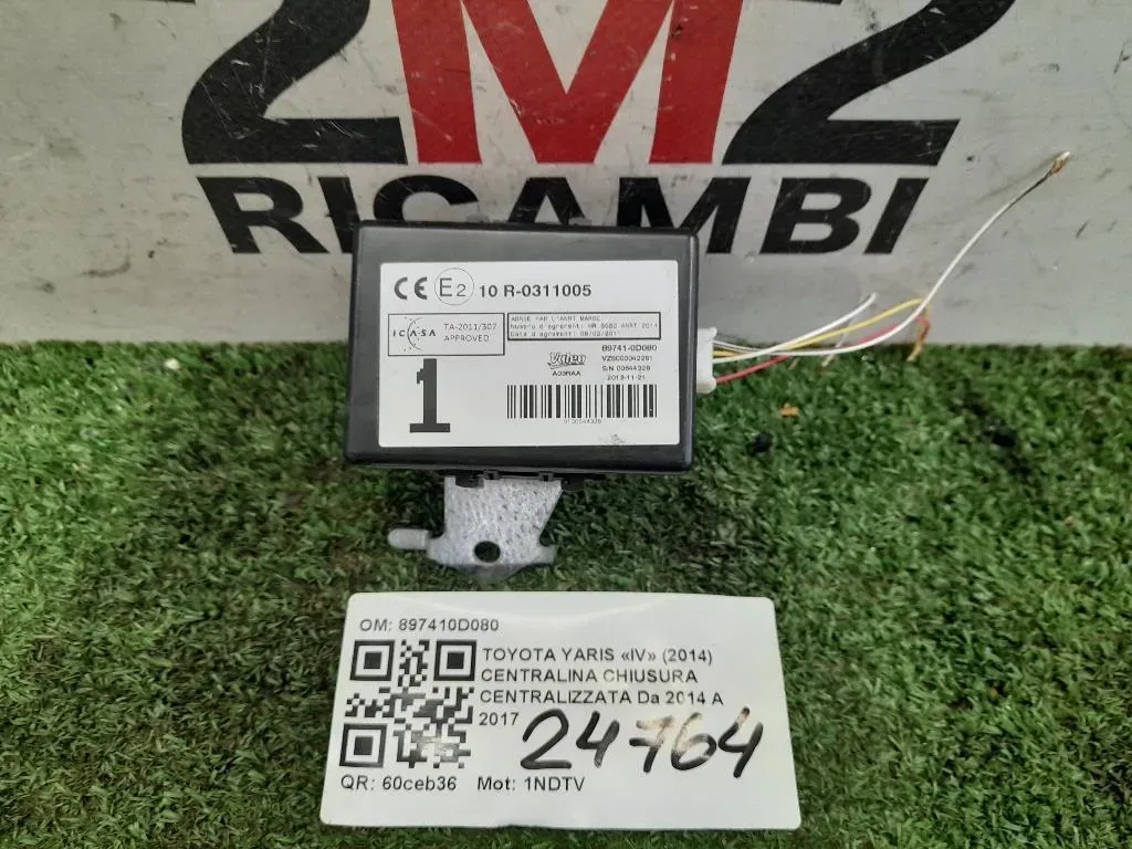 Centralina Chiusura Centralizzata 897410D080 Toyota Yaris IV 2014
