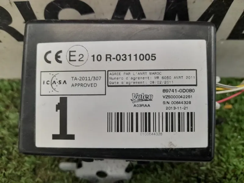 Centralina Chiusura Centralizzata 897410D080 Toyota Yaris IV 2014