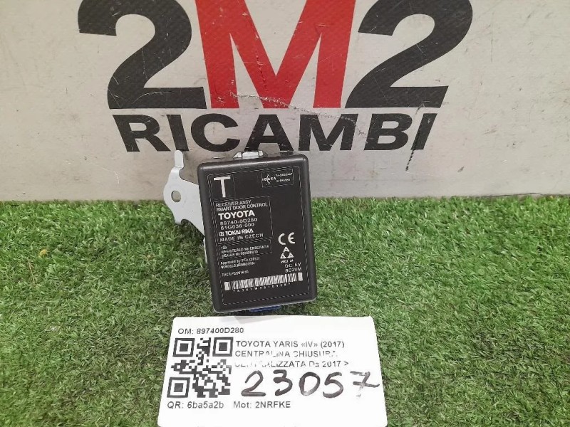 Centralina Chiusura Centralizzata 897400D280 Toyota Yaris IV 2017