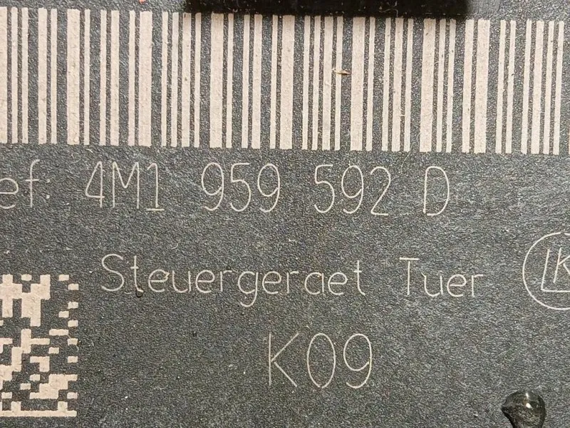 Centralina Chiusura Centralizzata Porta ANT DX 4M1 959 592 D Audi A6 4GD Avant 2016