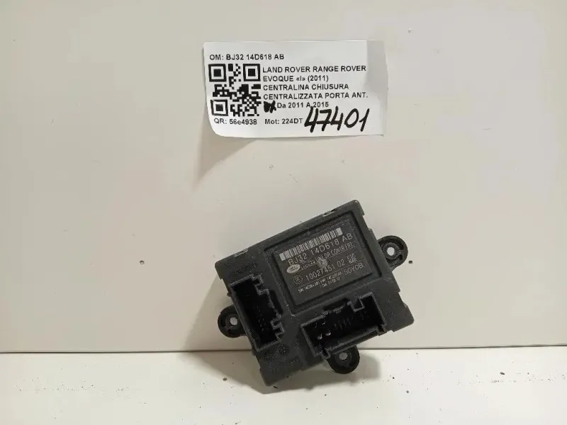 Centralina Chiusura Centralizzata Porta ANT DX BJ32 14D618 AB Land Rover Range Rover Evoque I 2011