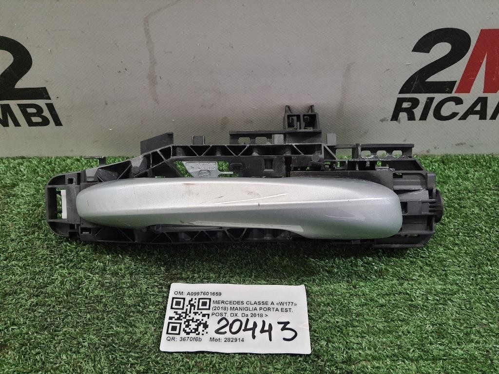 Maniglia Porta EST POST DX A0997601659 Mercedes Classe A W177 2018