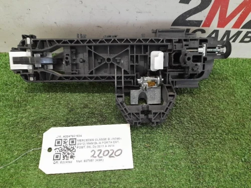 Maniglia Porta EST POST DX A2047601634 Mercedes Classe B W246 2012
