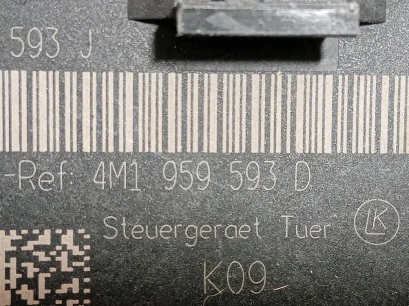 Centralina Chiusura Centralizzata Porta ANT SX 4M1 959 593 D Audi A6 4GD Avant 2016
