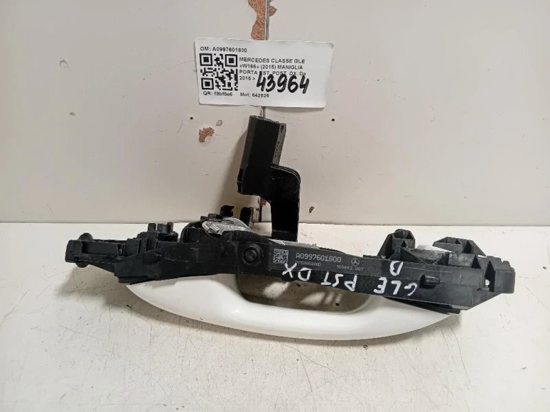 Maniglia Porta EST POST DX A0997601800 Mercedes Classe GLE W166 2015