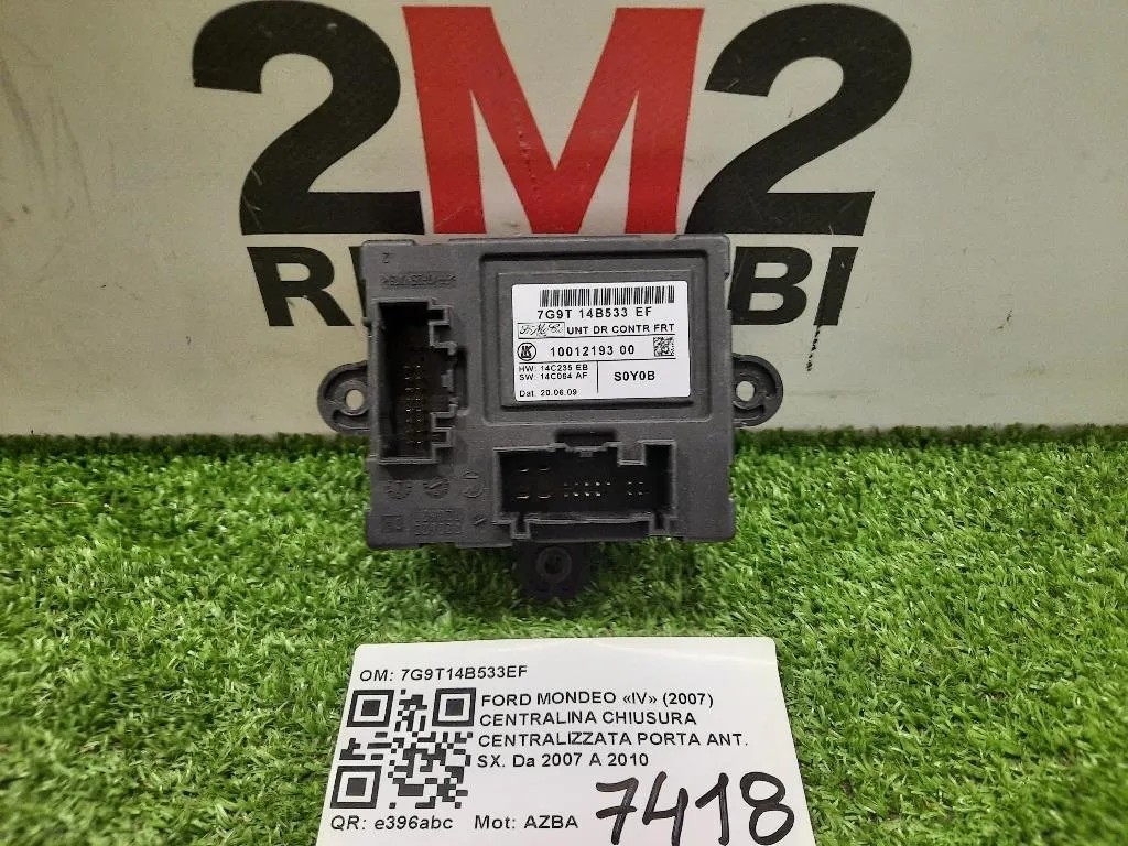 Centralina Chiusura Centralizzata Porta ANT SX 7G9T14B533EF Ford Mondeo IV 2007