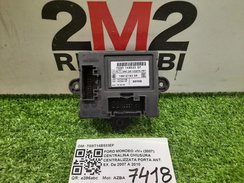 Centralina Chiusura Centralizzata Porta ANT SX 7G9T14B533EF Ford Mondeo IV 2007