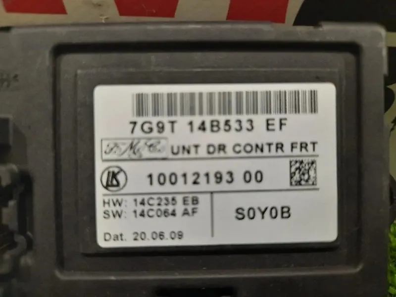 Centralina Chiusura Centralizzata Porta ANT SX 7G9T14B533EF Ford Mondeo IV 2007