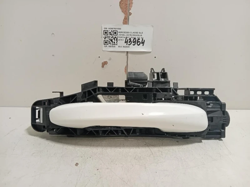 Maniglia Porta EST POST DX A0997601800 Mercedes Classe GLE W166 2015
