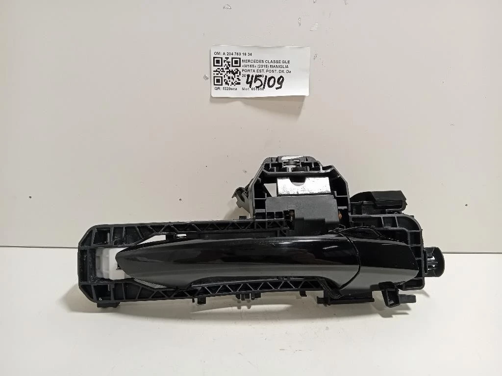 Maniglia Porta EST POST DX A 204 760 16 34 Mercedes Classe GLE W166 2015