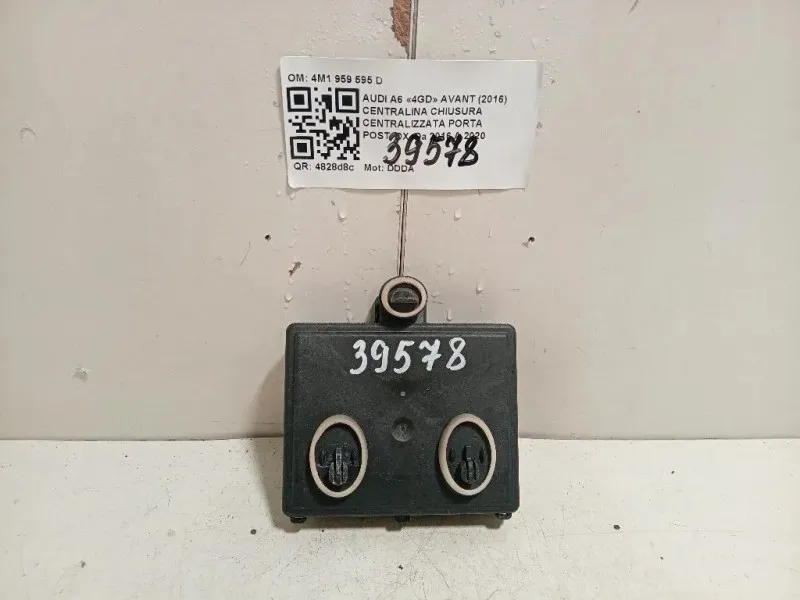Centralina Chiusura Centralizzata Porta POST DX 4M1 959 595 D Audi A6 4GD Avant 2016
