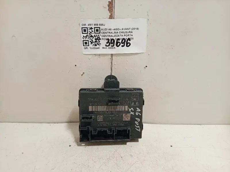 Centralina Chiusura Centralizzata Porta POST SX 4M1 959 595J Audi A6 4GD Avant 2016