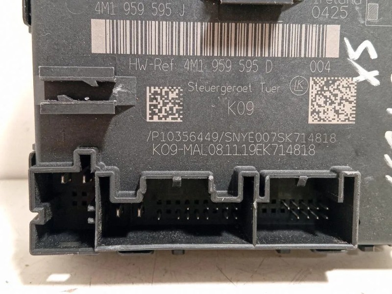 Centralina Chiusura Centralizzata Porta POST SX 4M1 959 595J Audi A6 4GD Avant 2016