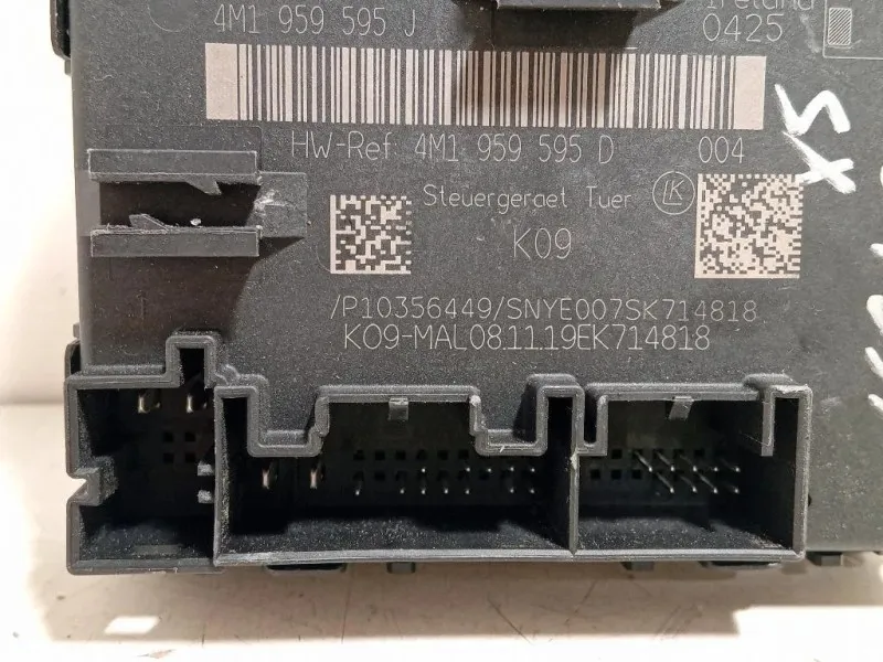 Centralina Chiusura Centralizzata Porta POST SX 4M1 959 595J Audi A6 4GD Avant 2016