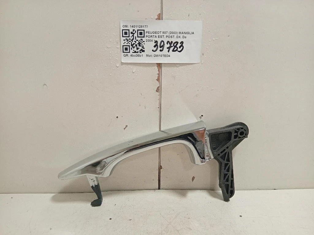 Maniglia Porta EST POST DX 1401128177 Peugeot 807 2003
