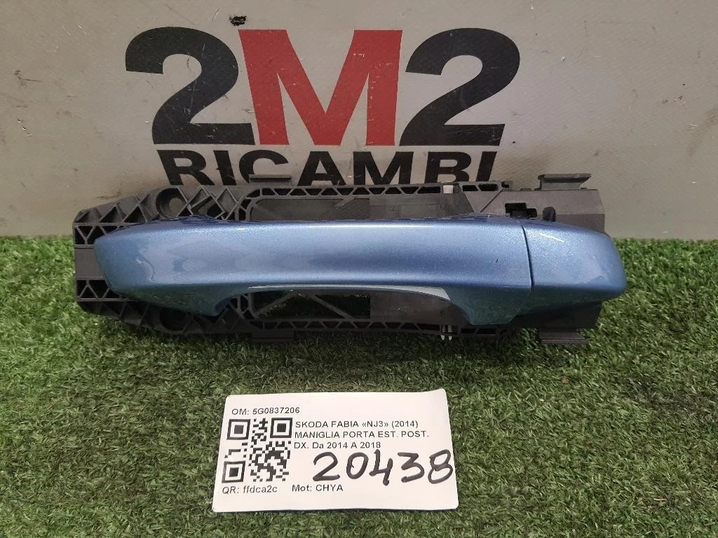 Maniglia Porta EST POST DX 5G0837206 Skoda Fabia NJ3 2014