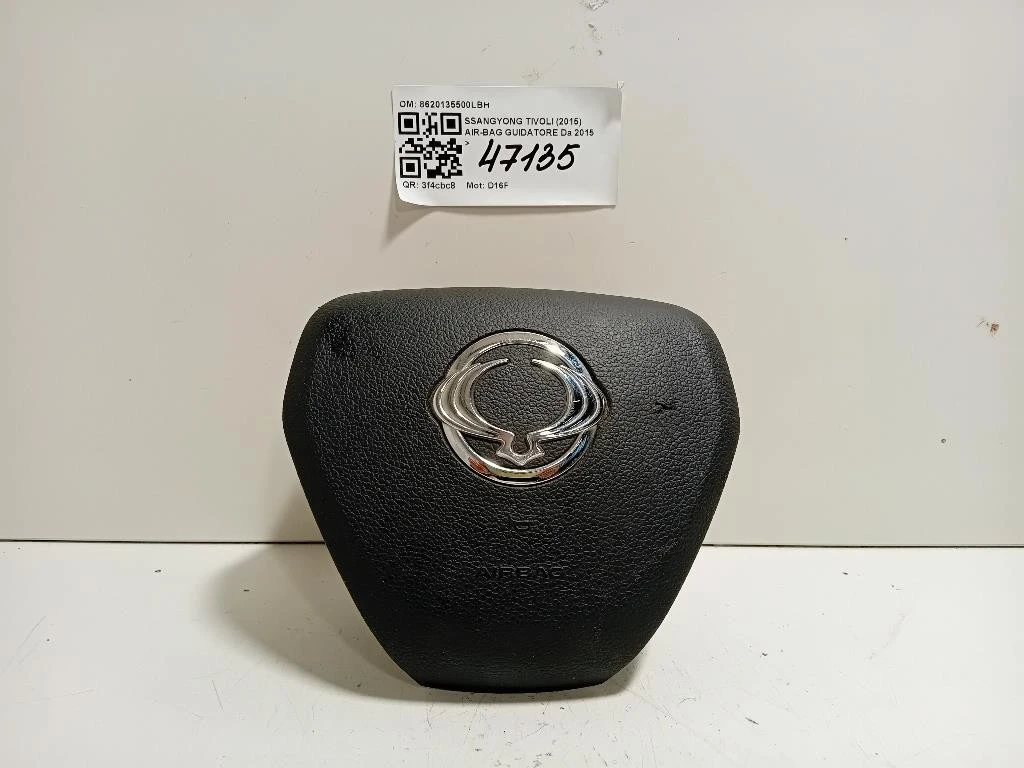 Air-bag Guidatore 8620135500LBH Ssangyong Tivoli 2015