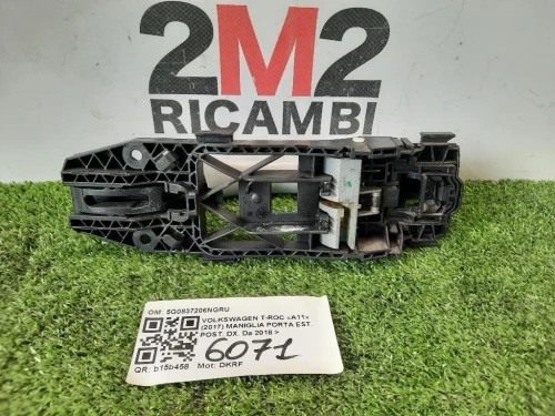 Maniglia Porta EST POST DX 5G0837206NGRU Volkswagen T-roc 2017