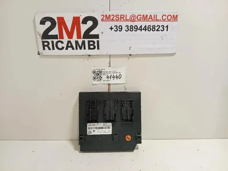 Centralina Comfort 8X0 907 063 B Audi A1 8X1 2010