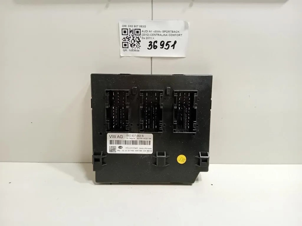 Centralina Comfort 8X0 907 063G Audi A1 8XA Sportback 2012