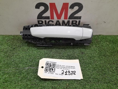 Maniglia Porta EST POST SX 8V0839885 Audi A3 8VF Sportback 2016