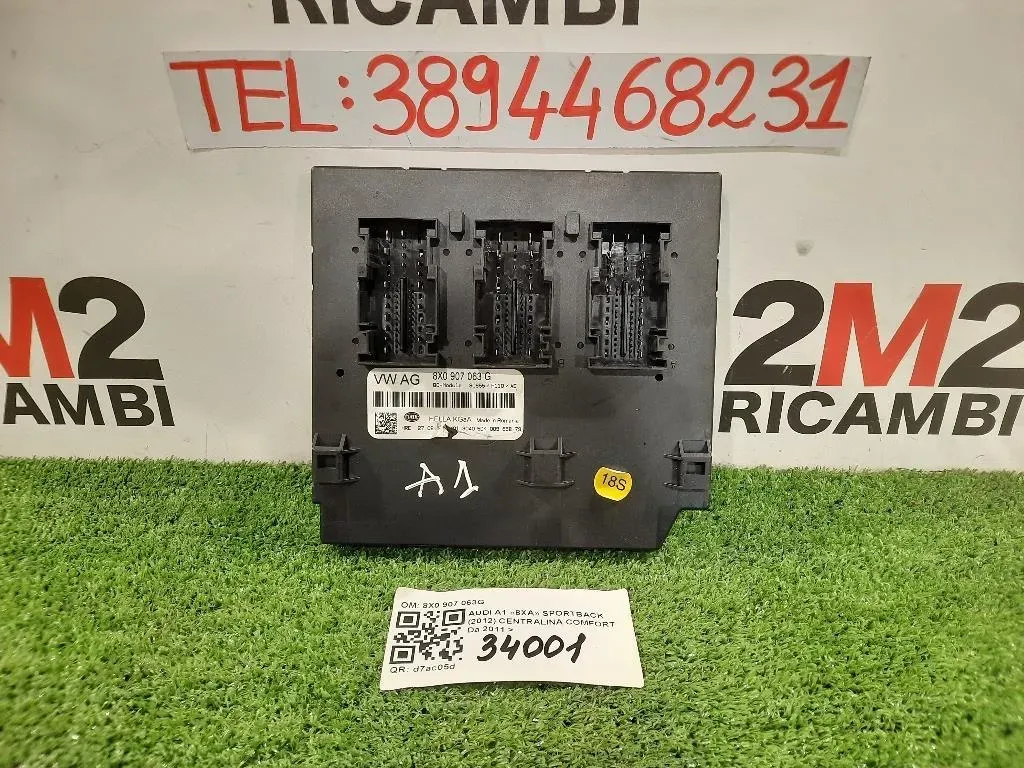 Centralina Comfort 8X0 907 063G Audi A1 8XA Sportback 2012