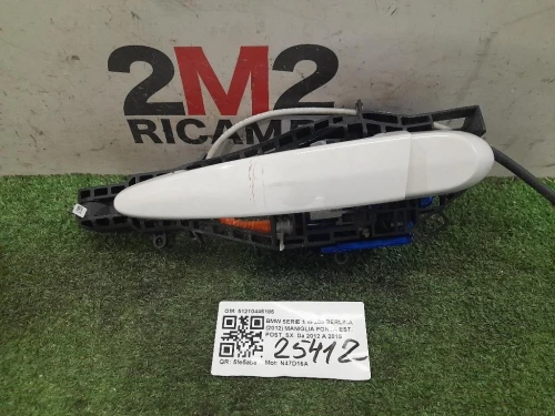 Maniglia Porta EST POST SX 51210445185 Bmw Serie 1 F20 Berlina 2012