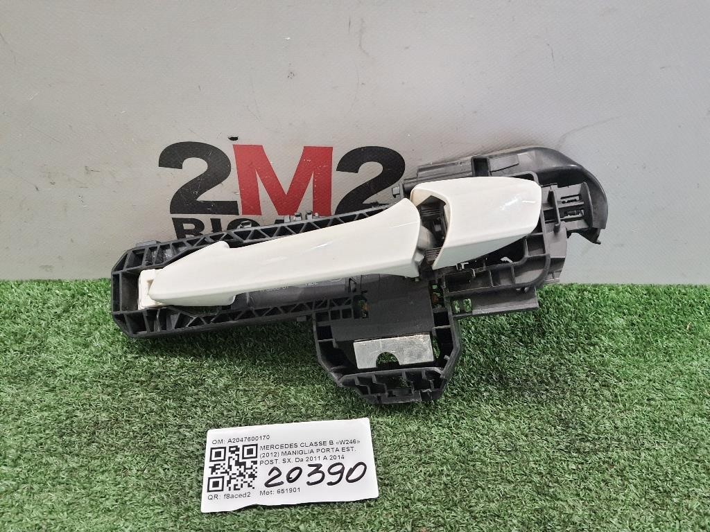 Maniglia Porta EST POST SX A2047600170 Mercedes Classe B W246 2012
