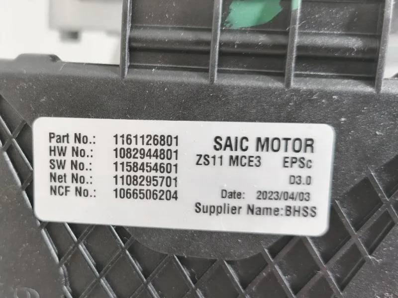 Piantone Sterzo 1161126801 Mg ZS II 2020