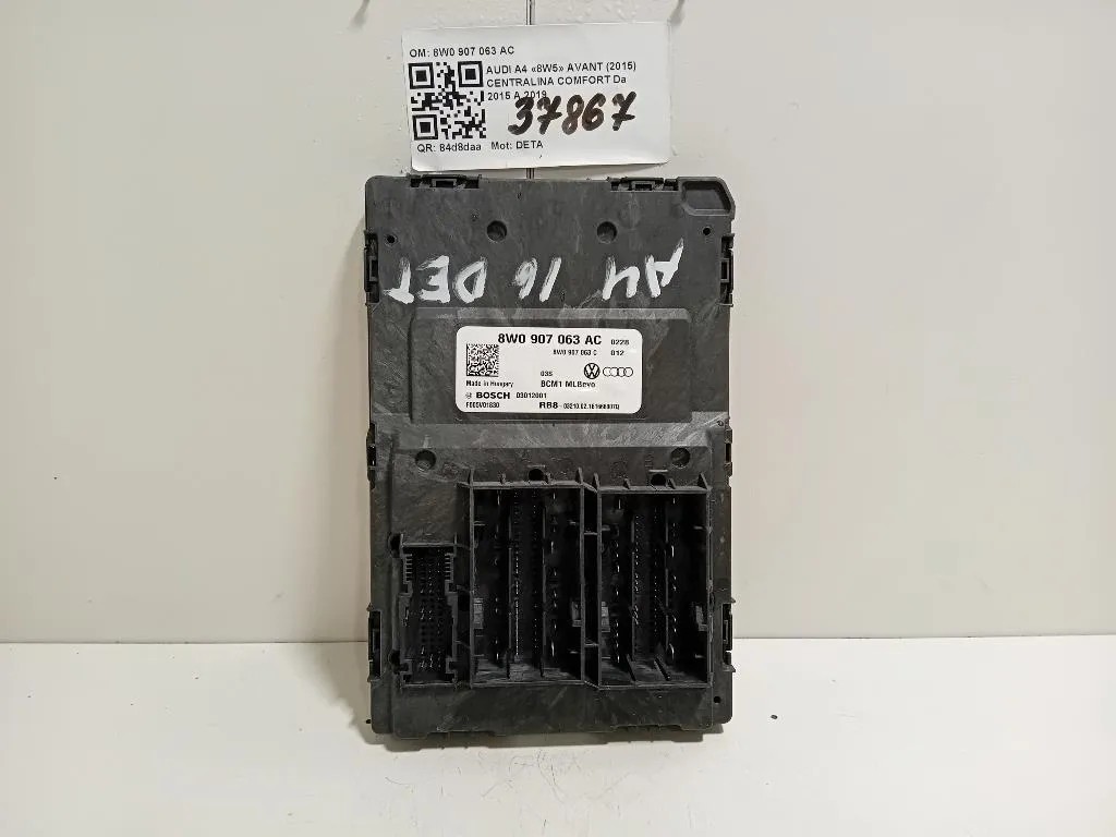 Centralina Comfort 8W0907063AC Audi A4 8W5 Avant 2015