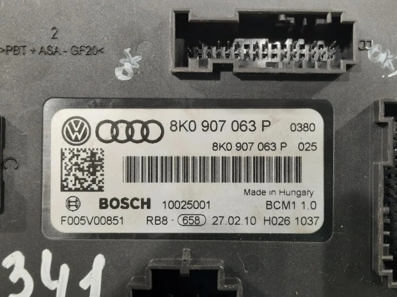 Centralina Comfort 8K0 907 063 P Audi A5 8TA Sportback 2012