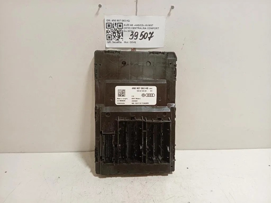 Centralina Comfort 4N0 907 063 KD Audi A6 4a5c8 Avant 2018
