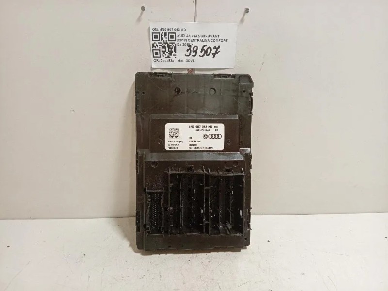 Centralina Comfort 4N0 907 063 KD Audi A6 4a5c8 Avant 2018