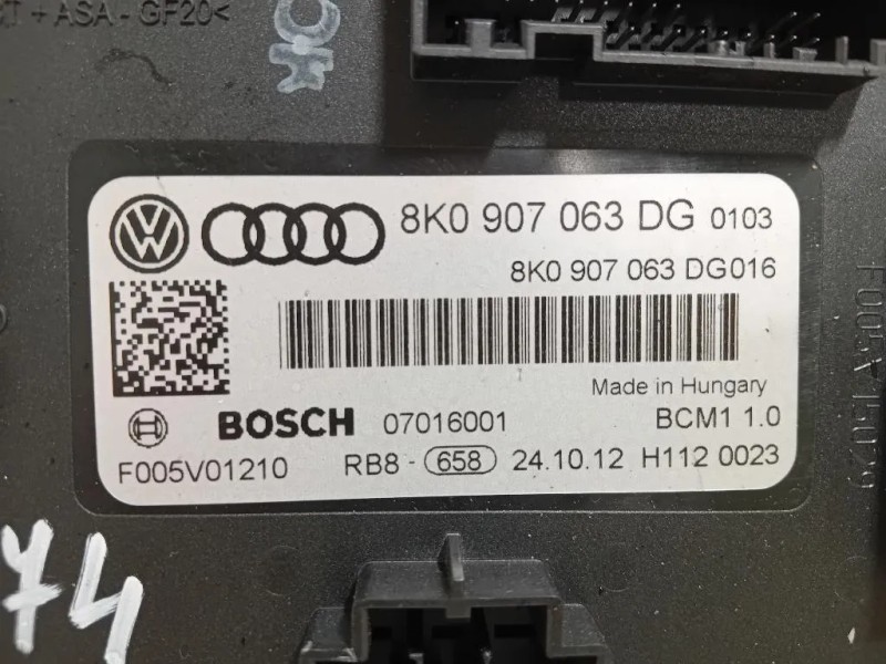 Centralina Comfort 8K0907063DG Audi Q5 8RB 2012
