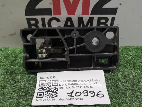 Maniglia Porta INT ANT DX 921265 Jeep Grand Cherokee IV 2011