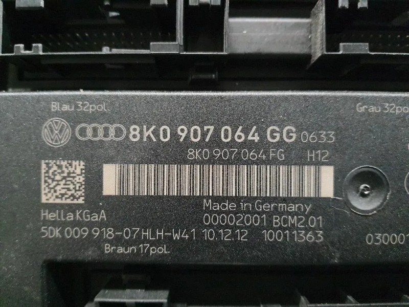 Centralina Comfort 8K0907064GG Audi Q5 8RB 2012