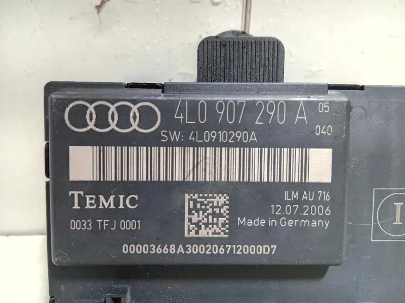 Centralina Comfort 4L0 907 290 A Audi Q7 4LB 2006