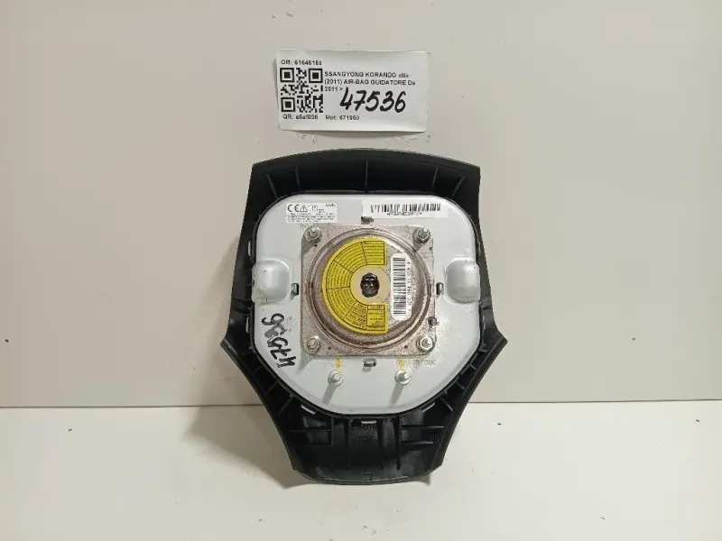Air-bag Guidatore 61646180 Ssangyong Korando III 2011