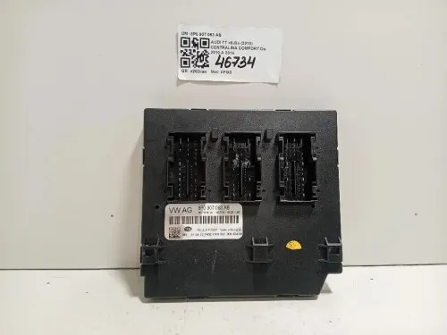 Centralina Comfort 8P0 907 063 AB Audi TT 8J3 2010