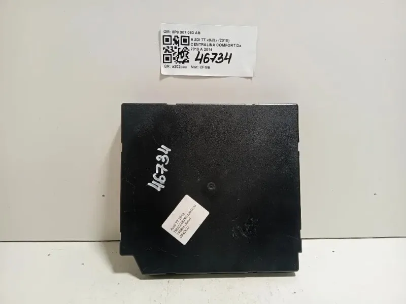 Centralina Comfort 8P0 907 063 AB Audi TT 8J3 2010