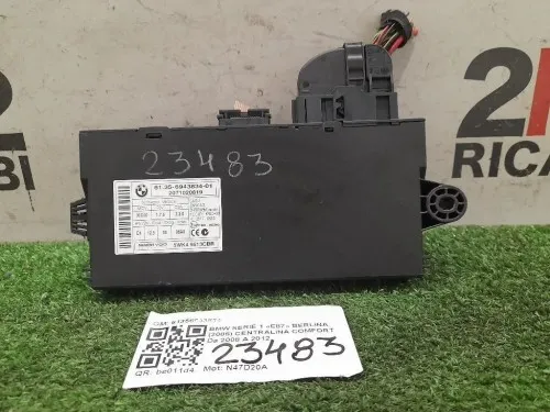 Centralina Comfort 61356943834 Bmw Serie 1 E87 Berlina 2005