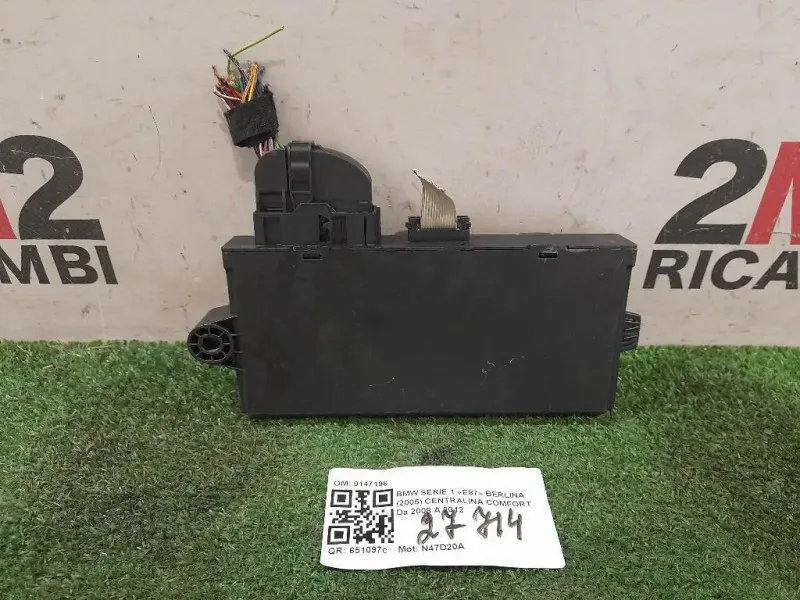 Centralina Comfort 9147196 Bmw Serie 1 E87 Berlina 2005