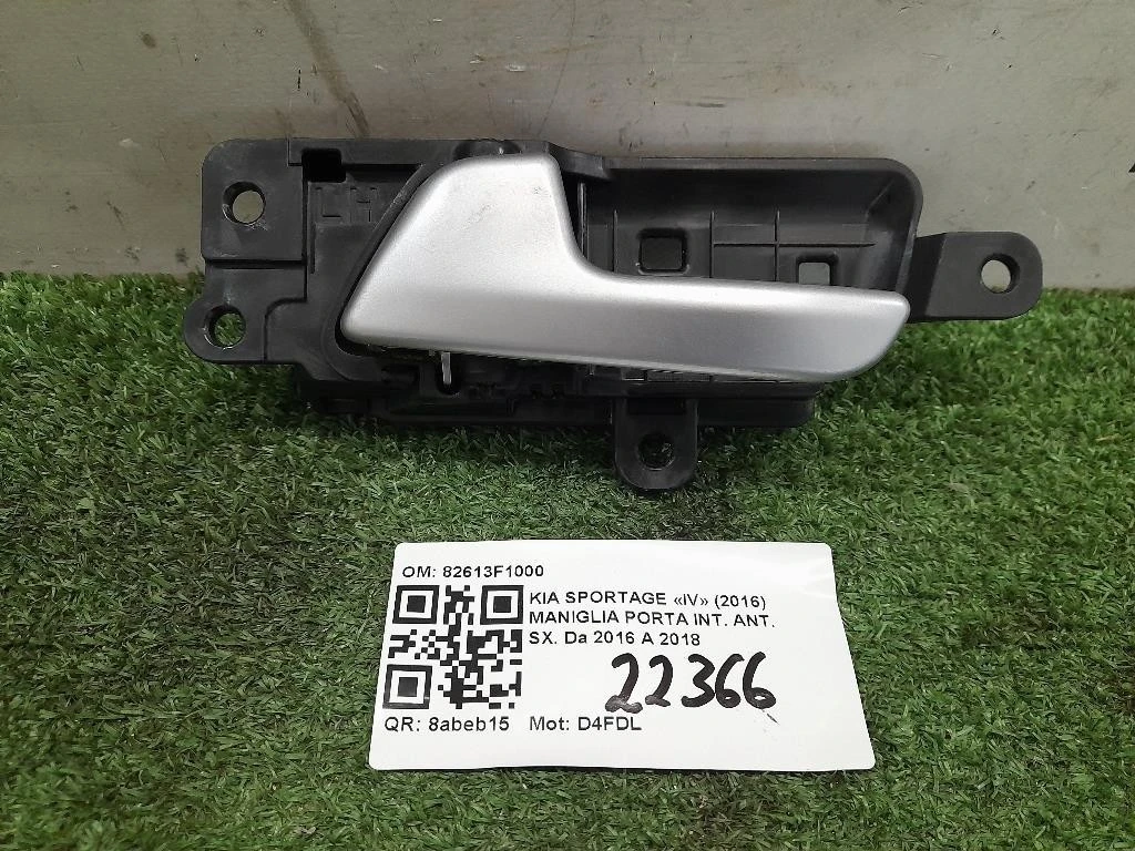 Maniglia Porta INT ANT SX 82613F1000 Kia Sportage IV 2016