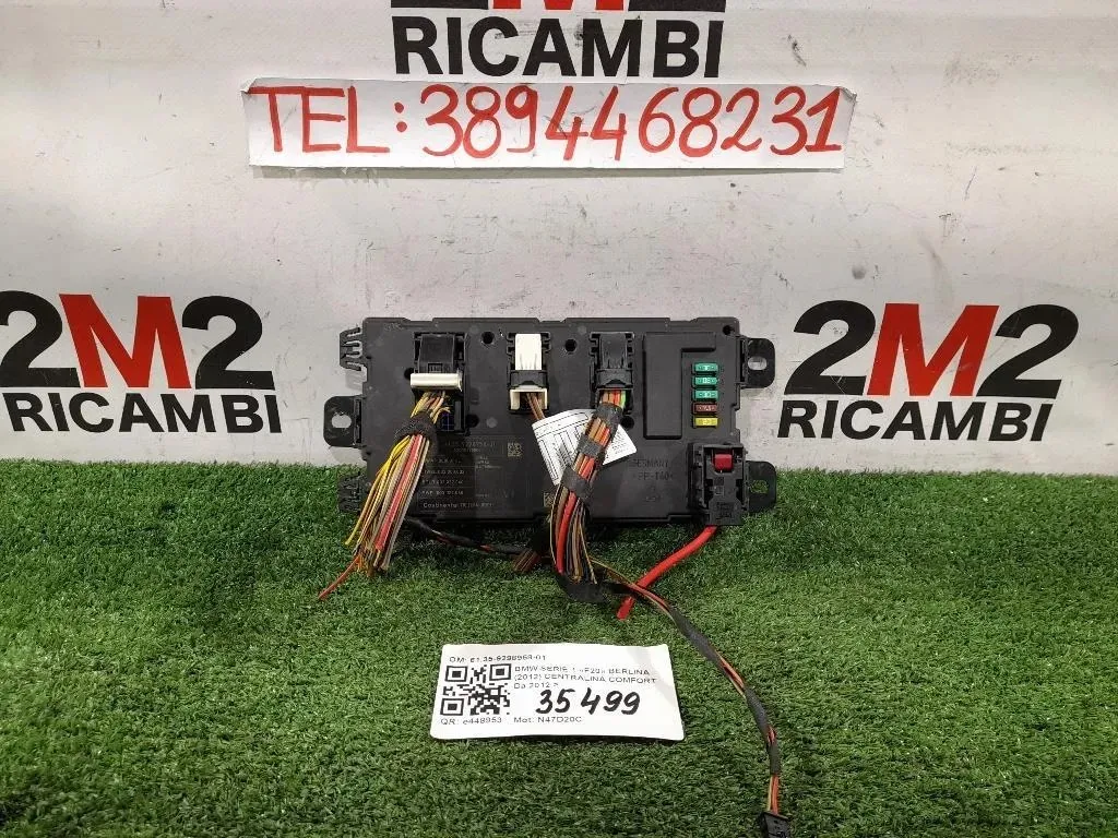 Centralina Comfort 6135-9298958-01 Bmw Serie 1 F20 Berlina 2012