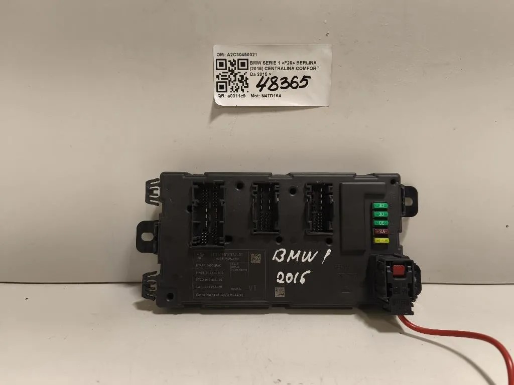 Centralina Comfort A2C30450021 Bmw Serie 1 F20 Berlina 2015