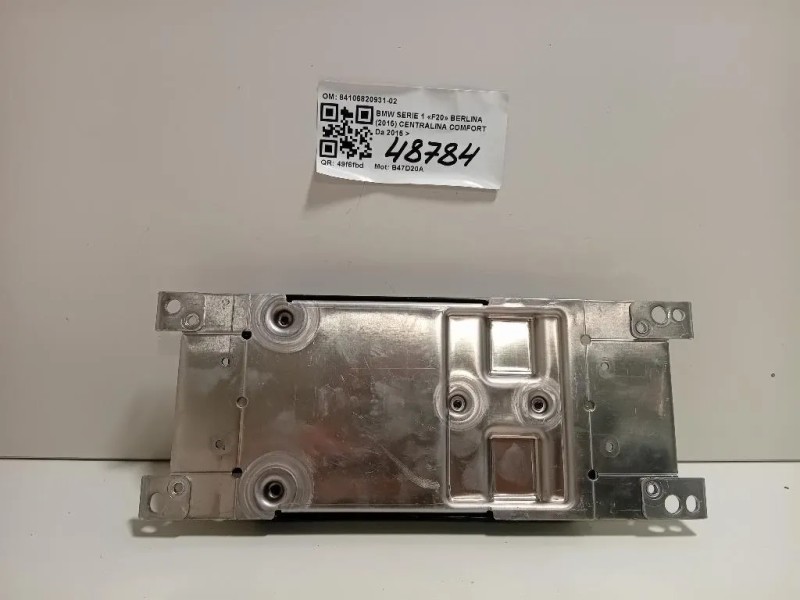 Centralina Comfort 84106820931-02 Bmw Serie 1 F20 Berlina 2015