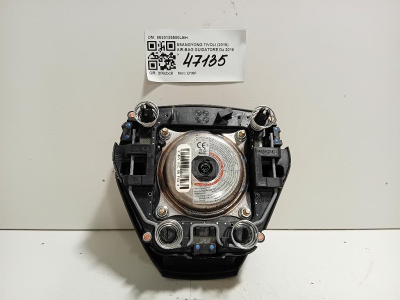 Air-bag Guidatore 8620135500LBH Ssangyong Tivoli 2015