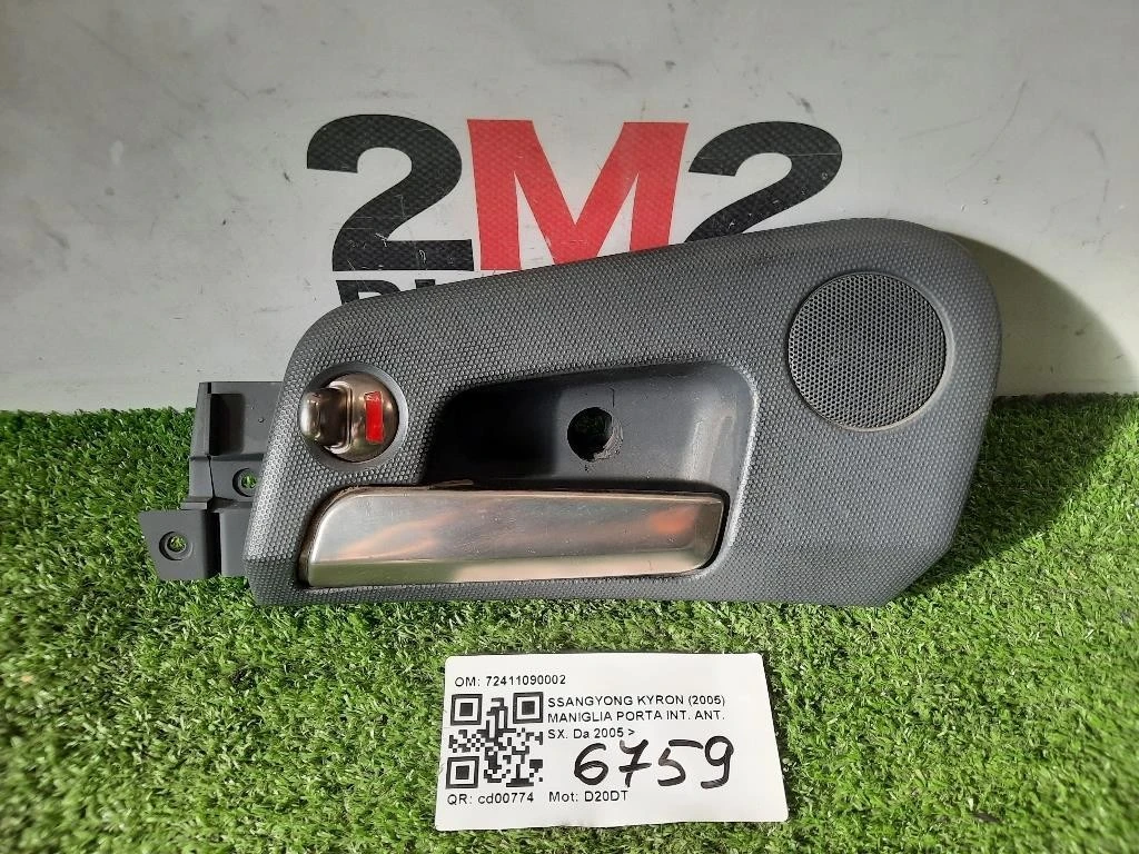 Maniglia Porta INT ANT SX 72411090002 Ssangyong Kyron 2005