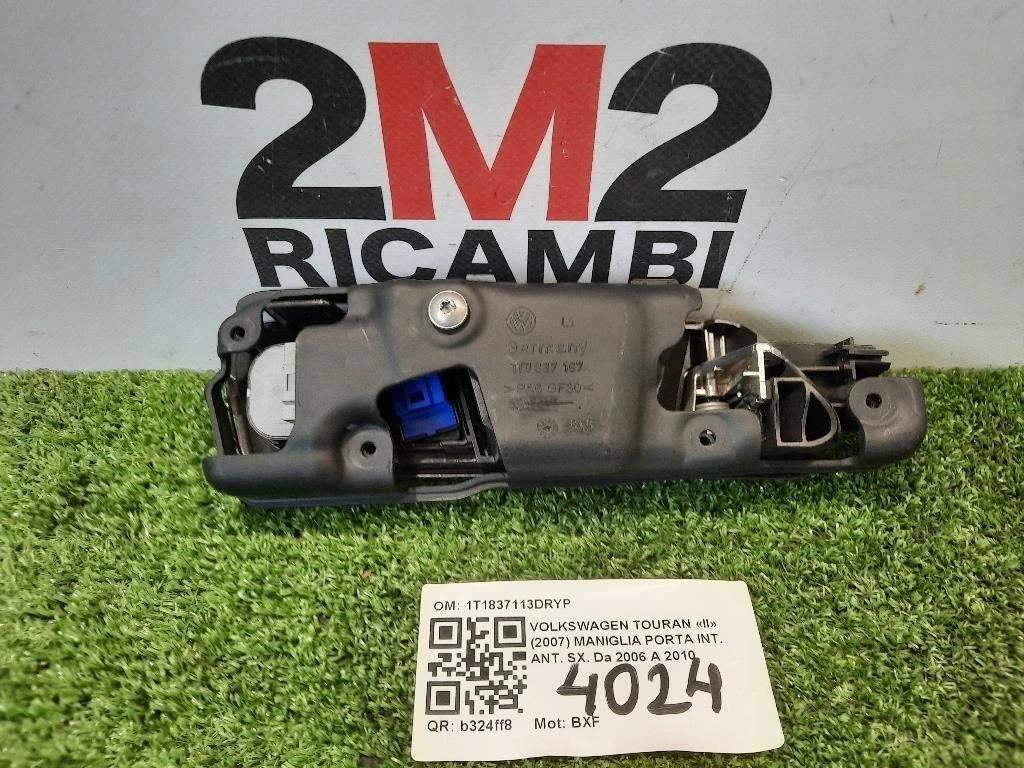 Maniglia Porta INT ANT SX 1T1837113D Volkswagen Touran II 2007